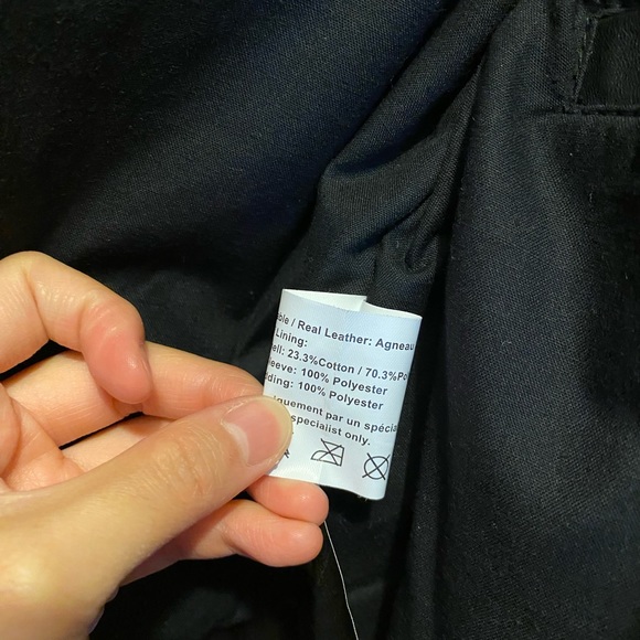 NWOT Each x Other Paris real leather jacket in size L - Picture 6 of 8